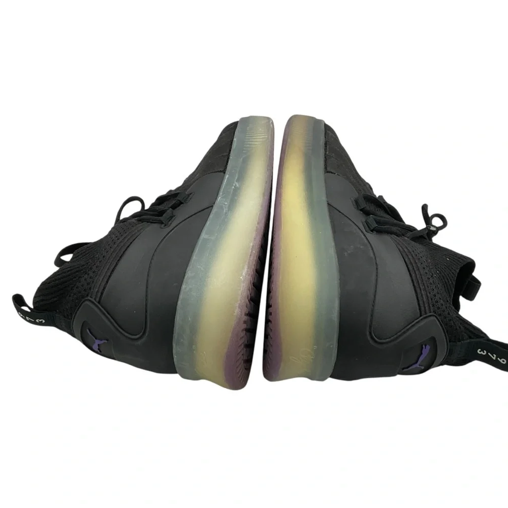 Puma CLYDE COURT Electric Black Purple, size men 10.5